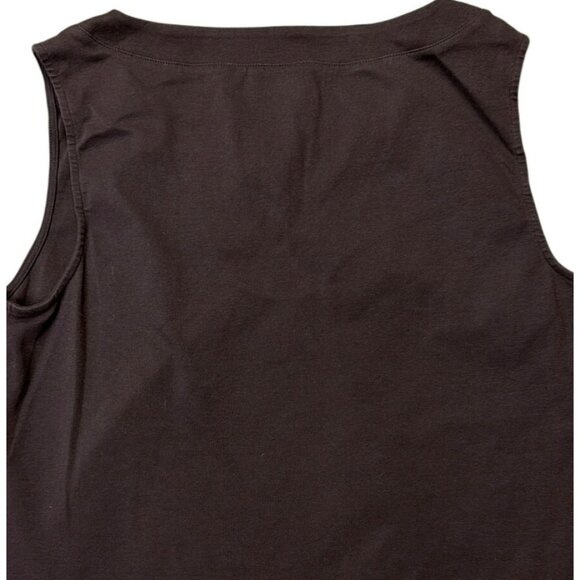 By Chicos Brown Sleeveless Top Size XL - Picture 5 of 5